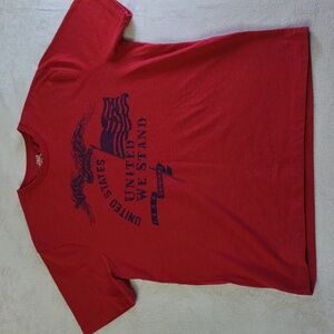 Izod Red Patriotic Short Sleeve Tee